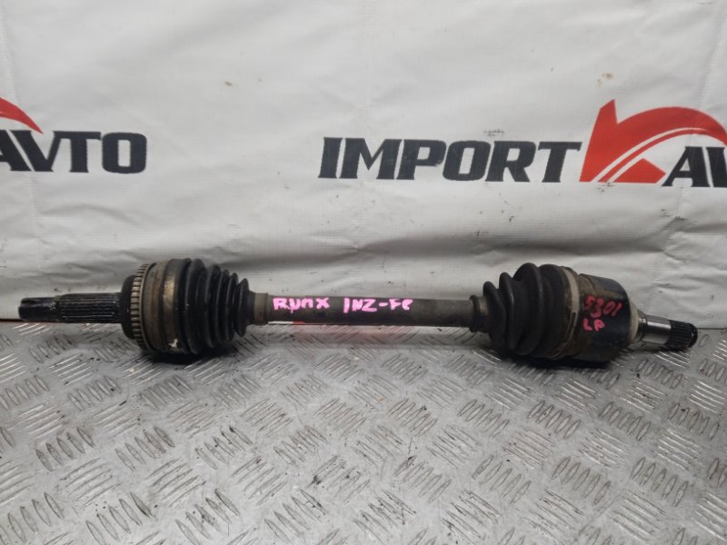 привод TOYOTA COROLLA RUNX NZE124 1NZ-FE 2001-2002 передний левый 485700