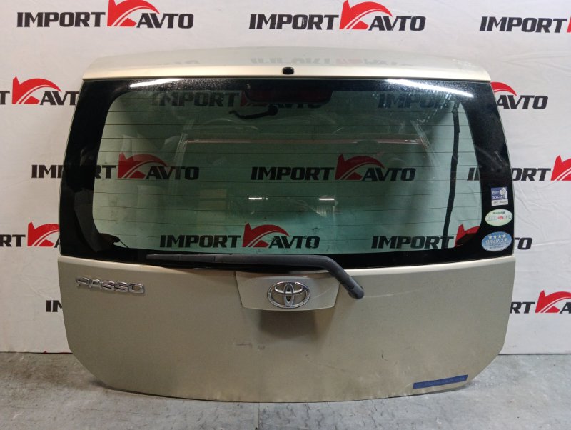 дверь багажника TOYOTA PASSO KGC10 1KR-FE 2004-2006 487550