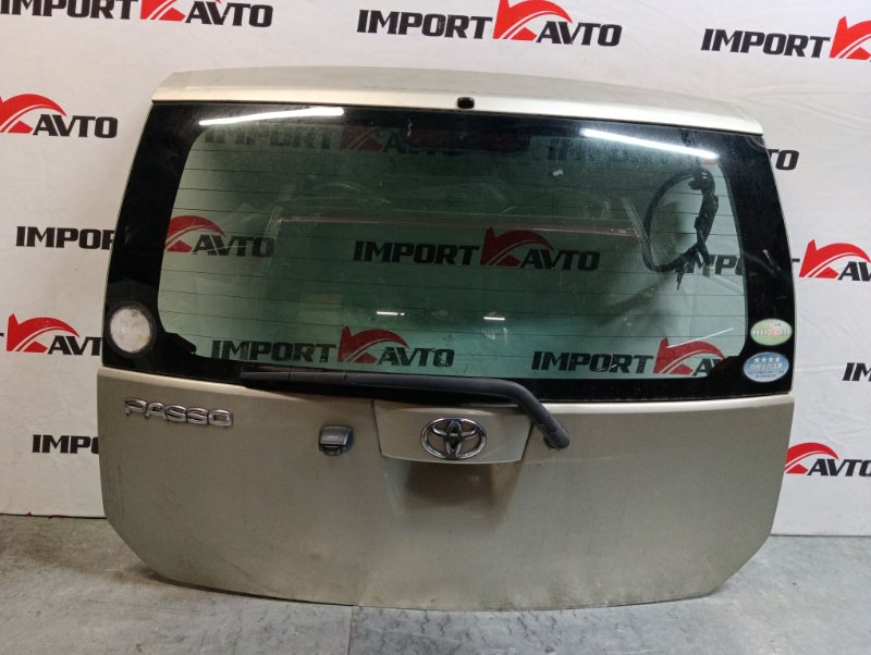 дверь багажника TOYOTA PASSO KGC10 1KR-FE 2006-2010 487595