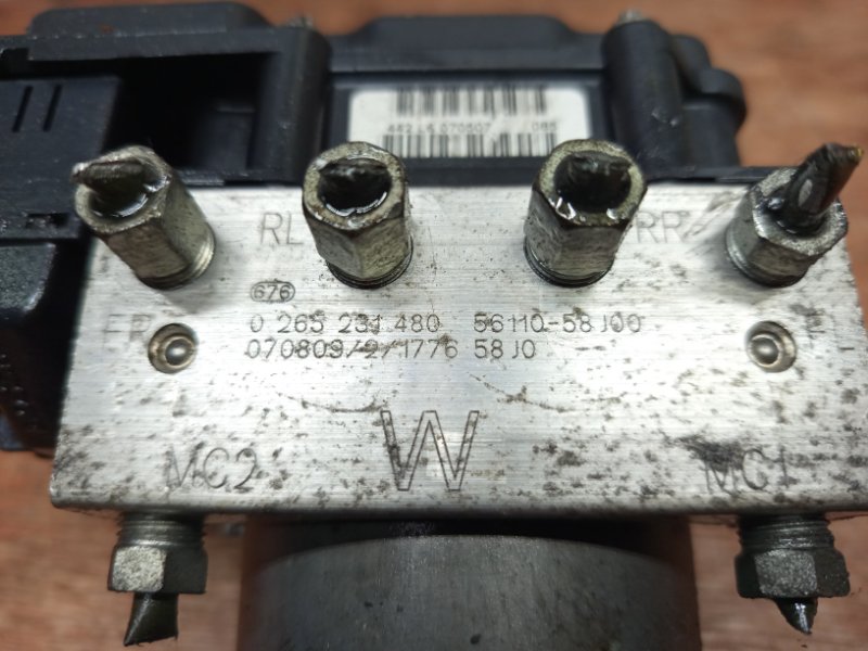блок ABS SUZUKI WAGON R MH22S K6A 2005-2008 493718