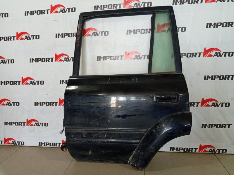 дверь TOYOTA LAND CRUISER HDJ81V 1HD-T 1989-1997 задний левый 496084