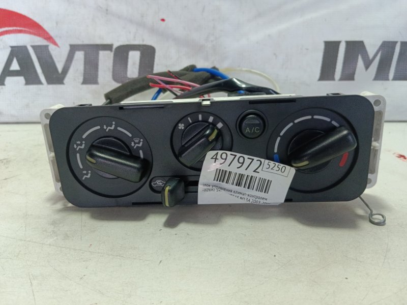 Блок управления климат-контролем SUZUKI SWIFT HT51S M13A 2003-2004 497972 Блок управления климат-контролем SUZUKI SWIFT HT51S M13A 2003-2004 497972