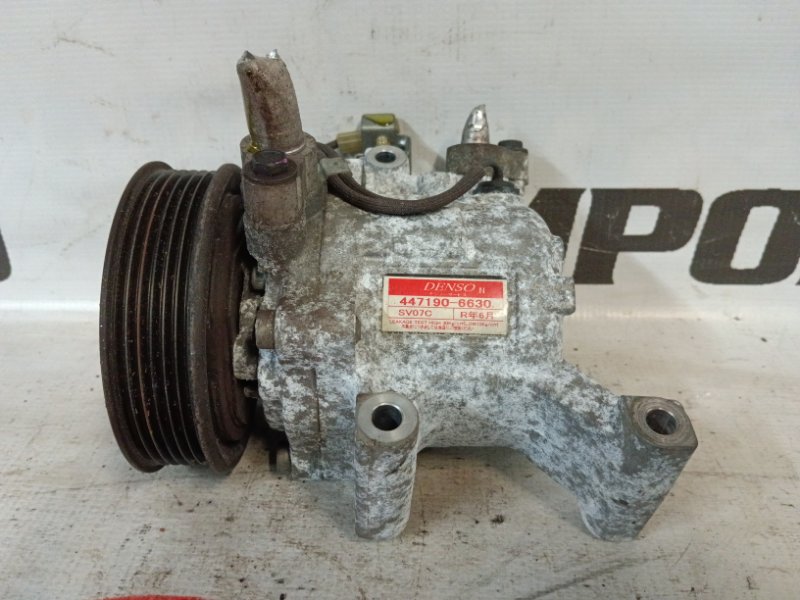 компрессор кондиционера TOYOTA PASSO KGC10 1KR-FE 2006-2010 500442