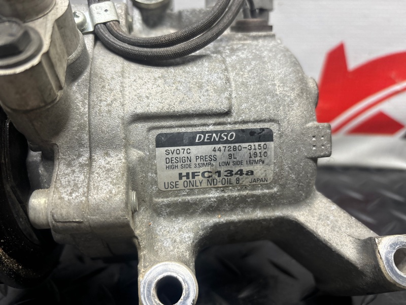 компрессор кондиционера TOYOTA PASSO KGC10 1KR-FE 2006-2010 503470
