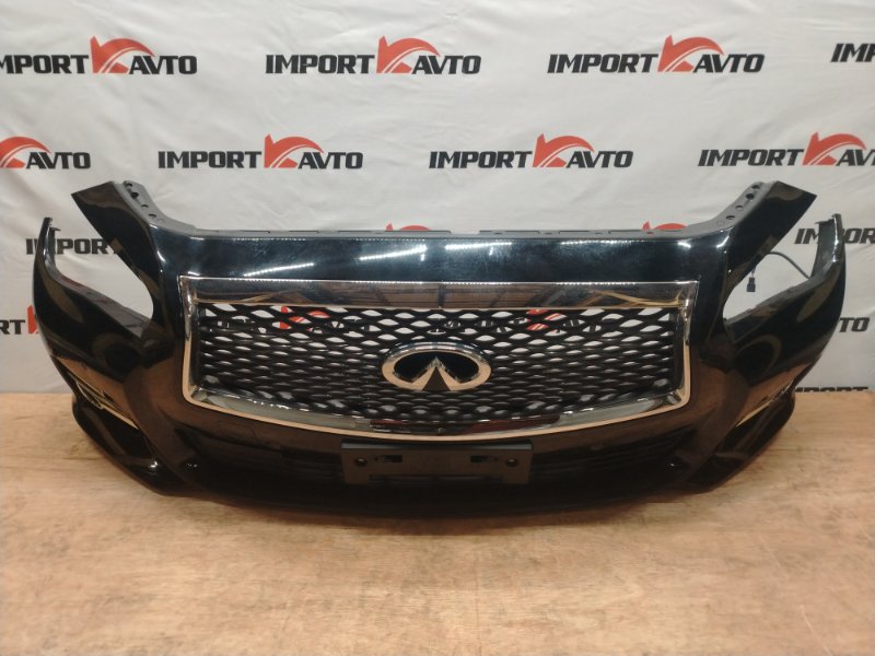 Бампер INFINITI Q50 V37 VQ35HR 2014-2017 передний 506620