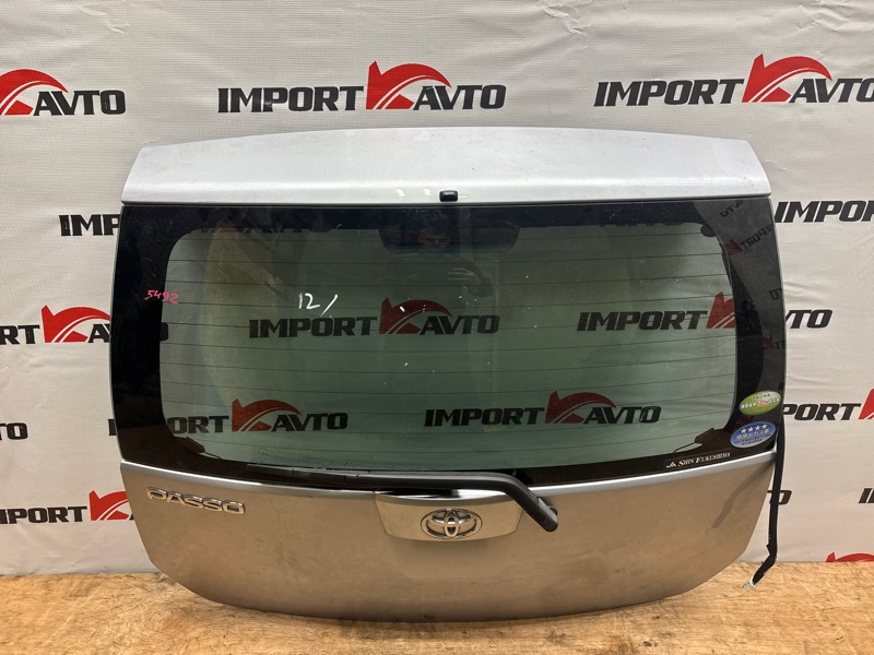 дверь багажника TOYOTA PASSO KGC10 1KR-FE 2006-2010 507798