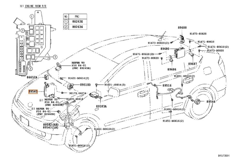 блок управления ABS TOYOTA PRIUS NHW20 1NZ-FXE 2003-2005 508416