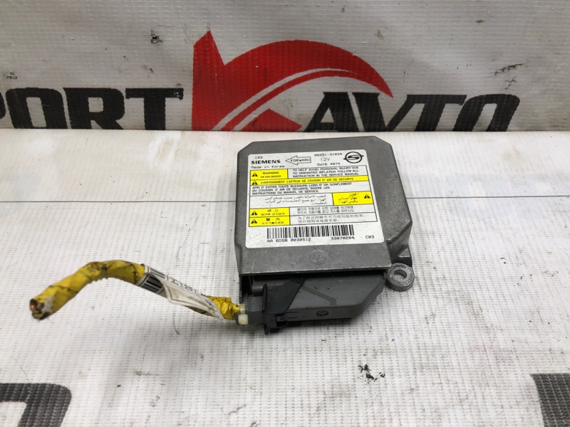Блок управления AIRBAG SSANGYONG ACTYON SPORTS QJ D20DT 2006-2012 509378
