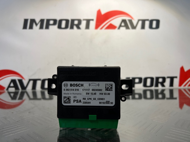 Блок управления парковкой PEUGEOT 3008 C2A DV6FC 2016-2020 549237