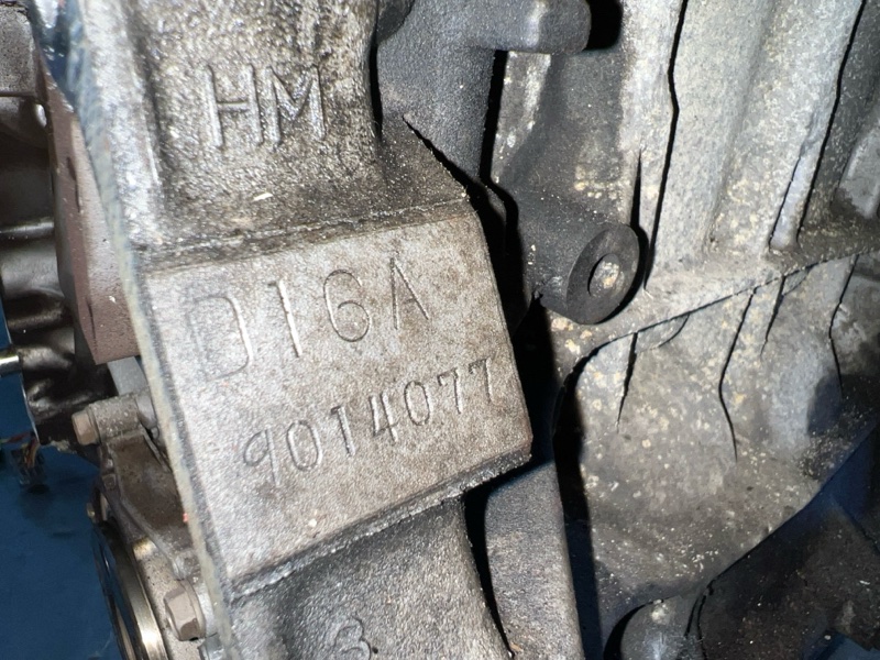 Двигатель HONDA HR-V GH3 D16A 1999-2001 587095
