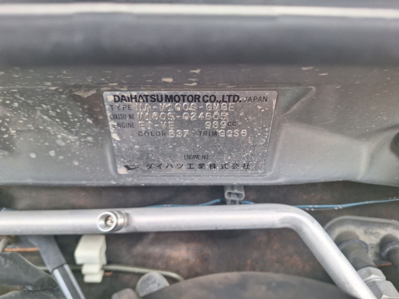 Автомобиль TOYOTA DUET M100A EJ-VE 2001-2004 в разбор 5672