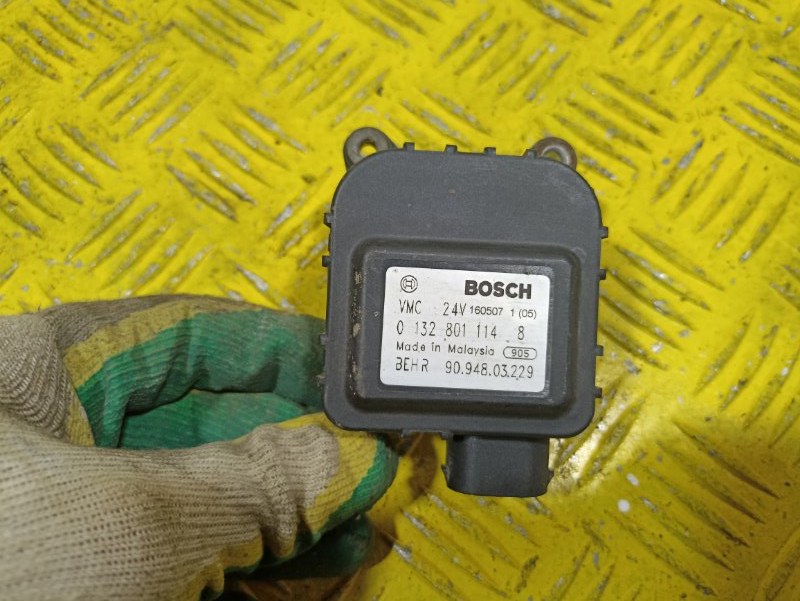 Моторчик заслонки печки MAN TGL TGA TGS TGX (б/у)