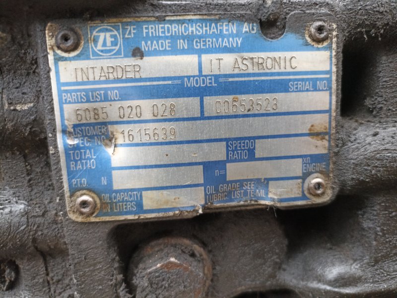 Коробка передач 12 AS 2131 TD MAN TGS 2010 (б/у) Коробка передач 12 AS 2131 TD MAN TGS 2010 (б/у)