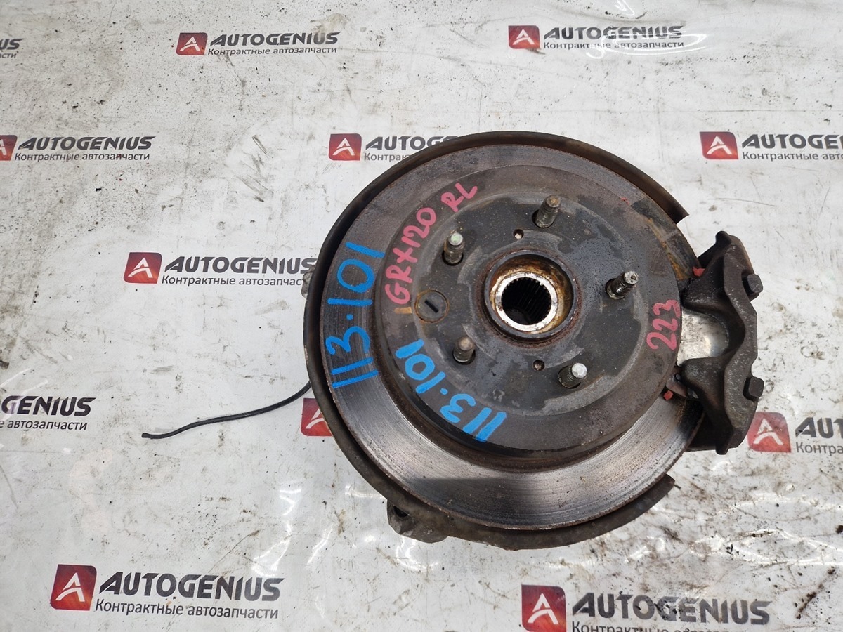 Ступица левая задняя для TOYOTA MARK X GRX120 4GR-FSE 1 ракурс Ступица левая задняя для TOYOTA MARK X GRX120 4GR-FSE 1 ракурс