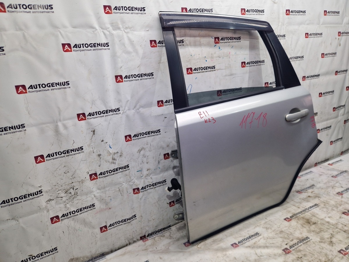 Дверь левая задняя для NISSAN NOTE E11 3 ракурс Дверь левая задняя для NISSAN NOTE E11 3 ракурс