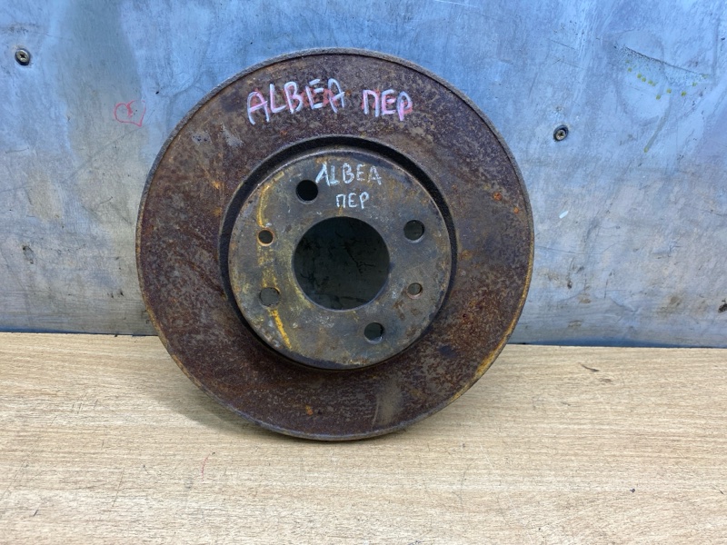 Тормозной диск передний Albea