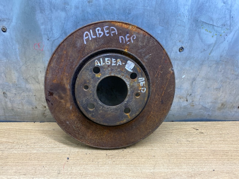 Тормозной диск передний Albea