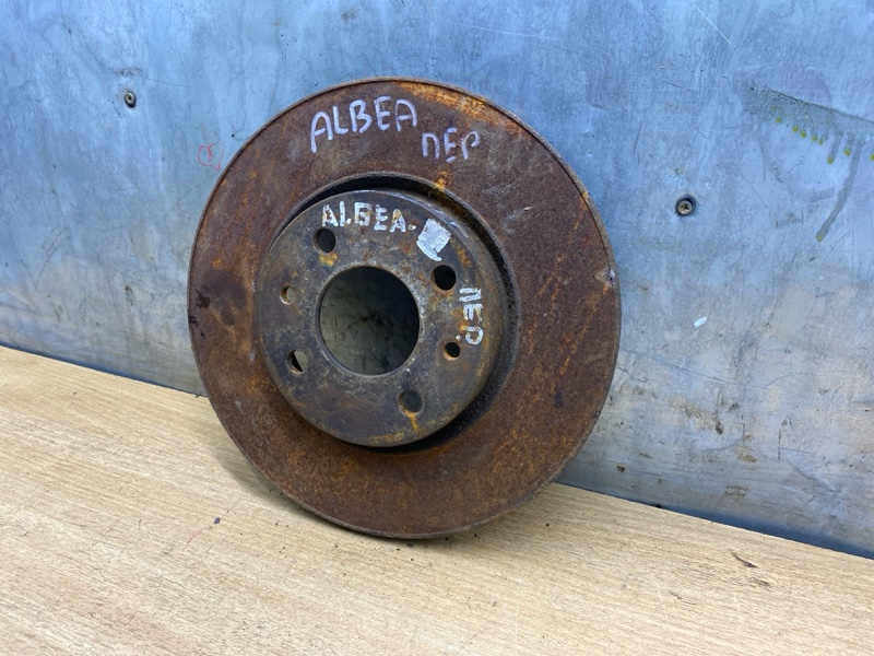 Тормозной диск передний Fiat Albea