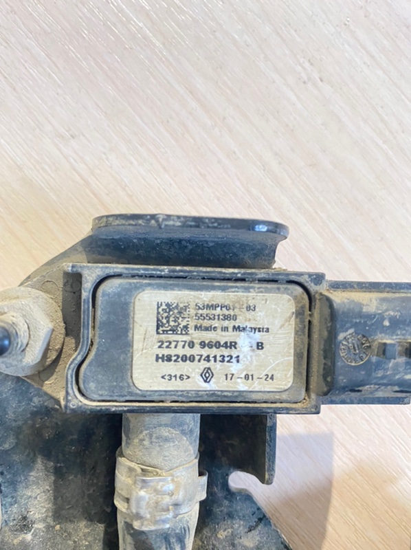 Датчик абсолютного давления Duster 2017 HSA K9K 858 1.5