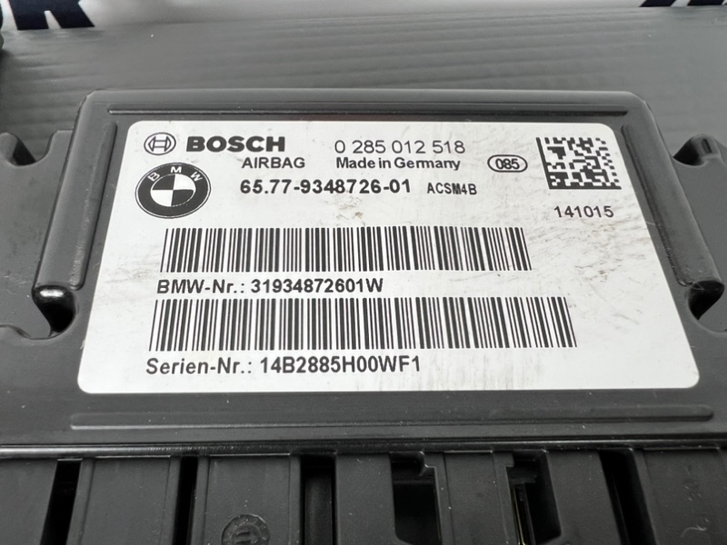 Блок SRS Airbag 320D 2014 F30 F31 N47N