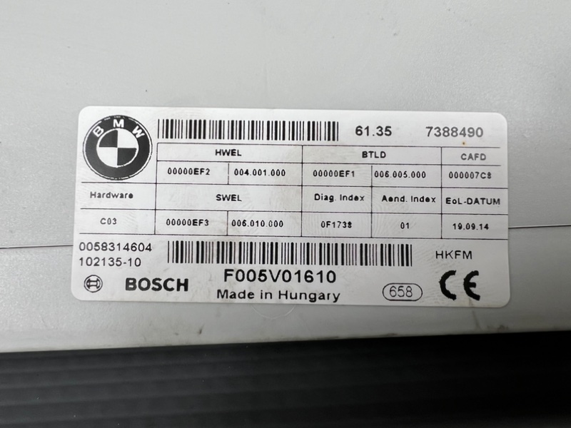 Блок управления крышки багажника 320D 2014 F30 F31 N47N Блок управления крышки багажника 320D 2014 F30 F31 N47N