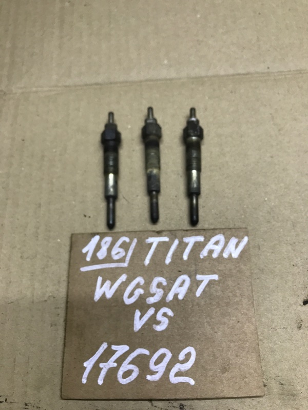 Свеча накаливания Mazda Titan WGSAT VS 1998