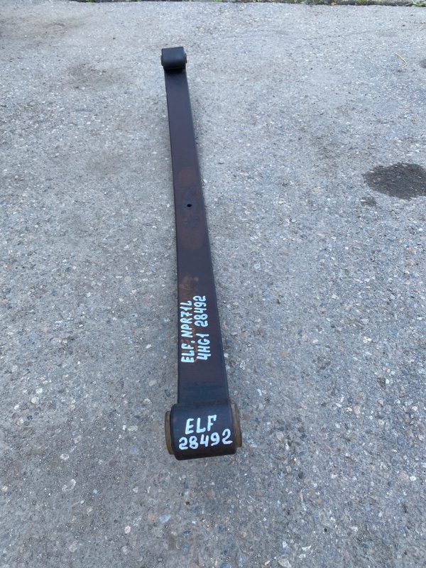 Лист рессорный задний Elf 1997 NPR71L 4HG1