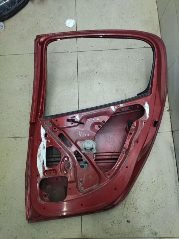 Дверь задняя правая 206 1998 5dr хейтчбек kfx 10fs 1360см 75лс