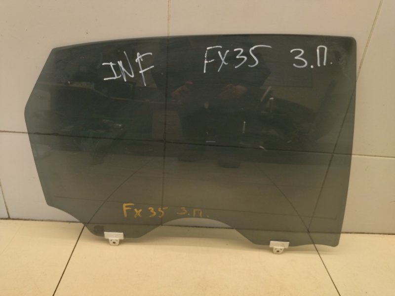 Стекло боковое заднее правое infiniti fx35 2003 S50 3500см 82300CG000 Б/У