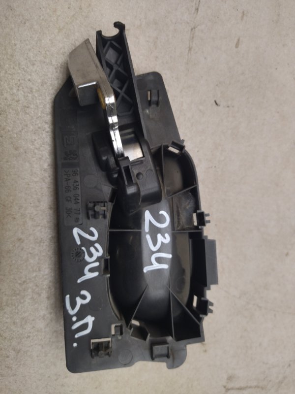 Ручка двери внутренняя задняя правая 307 2002 5dr хэтчбек PSA NFU *10FX2F 1587cm