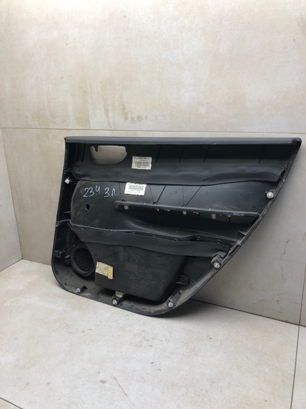 Обшивка двери задняя левая 307 2002 5dr хэтчбек PSA NFU *10FX2F 1587cm