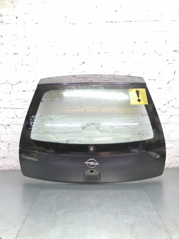 Запчасть крышка багажника задняя Opel Corsa C 2004 5dr хэтчбек Z12XEP 1229см 80лс бенз GM20042006OCC Б/У Крышка багажника задняя Opel Corsa C 2004 5dr хэтчбек Z12XEP 1229см 80лс бенз GM20042006OCC Б/У