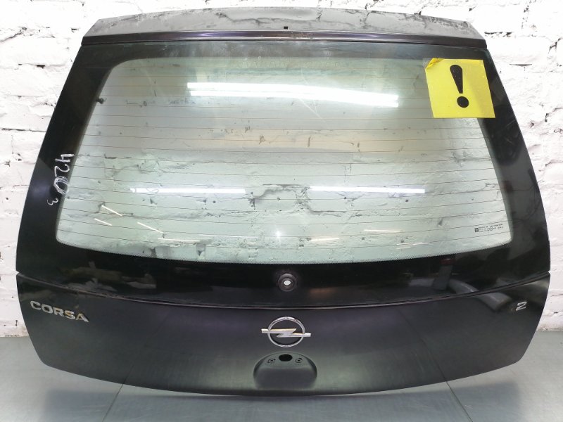 Крышка багажника задняя Corsa C 2004 5dr хэтчбек Z12XEP 1229см 80лс бенз Крышка багажника задняя Corsa C 2004 5dr хэтчбек Z12XEP 1229см 80лс бенз