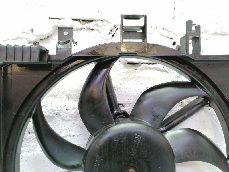 Вентилятор радиатора Corsa C 2004 5dr хэтчбек Z12XEP 1229см 80лс бенз