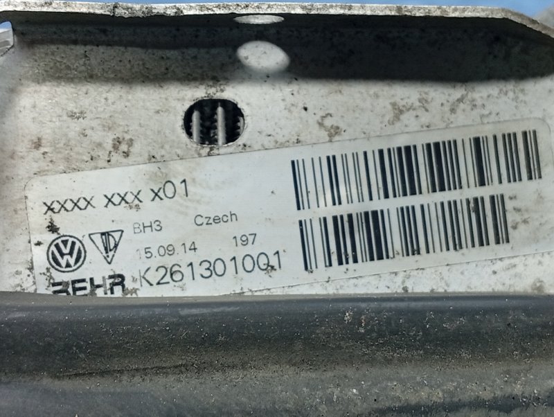 Радиатор двигателя Q7 4LB CTWA