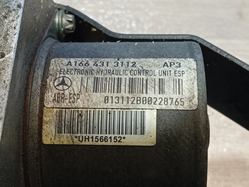 Блок abs ML W166