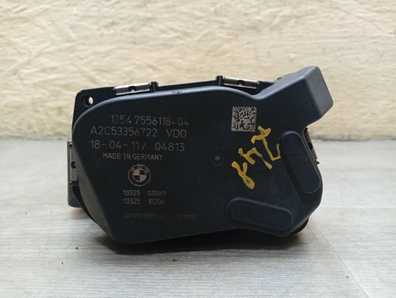 Заслонка дроссельная BMW X3 F25 N52B30A