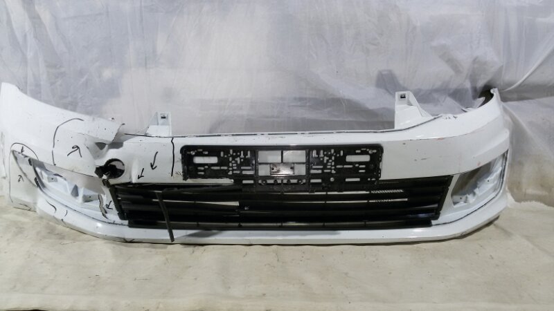 Бампер Volkswagen Polo 601, 602, 603, 604, 612, 614, 6R1, 6C1 AWY, AZQ, BAD, BMM, BTS, CAYA, CAYB, CAYC, CBZA, CBZB, CDEA, CDGA, CFNA, CFNB,