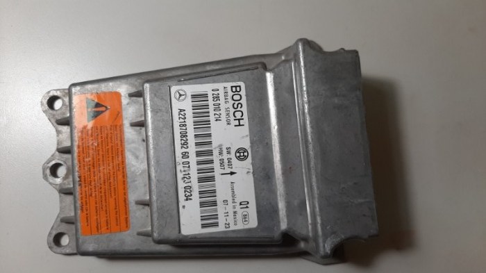 Блок управления air bag Mercedes-Benz S-Class W221 M273.961 2008
