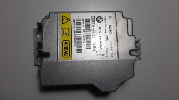 Блок управления air bag Bmw 3-Series E90 N52B25 2006