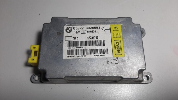 Блок управления air bag Bmw 7-Series E65 N62B44A 2003