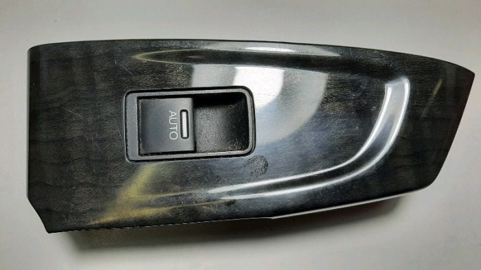 Кнопка стеклоподъемника Honda Accord CU2 K24Z3 2008 задняя левая