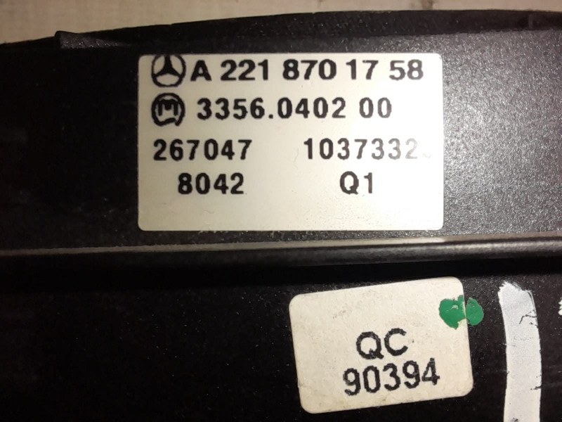 Блок кнопок S-Class 2008 W221 M273.961