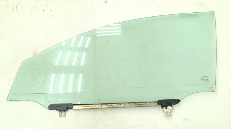 Стекло двери TOYOTA AVENSIS ZZT251 1ZZ 2007 переднее левое (б/у)