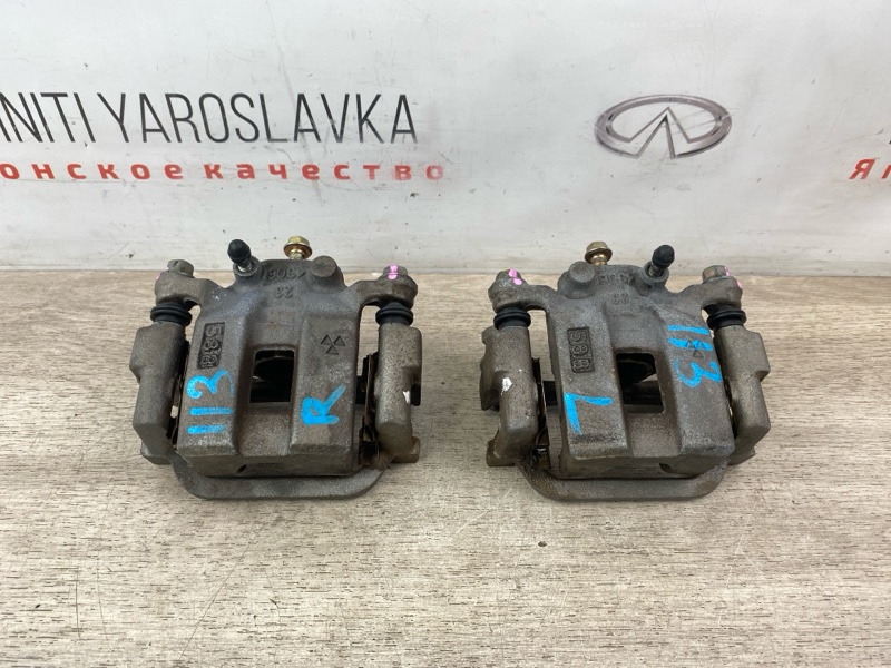 Суппорт комплект задний Infiniti M35 M45 2005 Y50 VK45DE 44011EG00A контрактная
