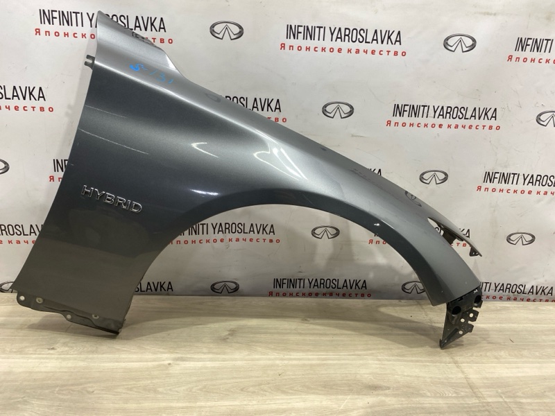 Крыло переднее правое Infiniti Q50 2014 V37 VQ35HR hybrid F31004GAMA контрактная
