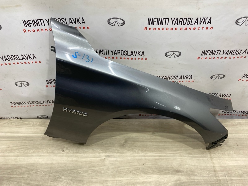 Крыло переднее правое Q50 2014 V37 VQ35HR hybrid
