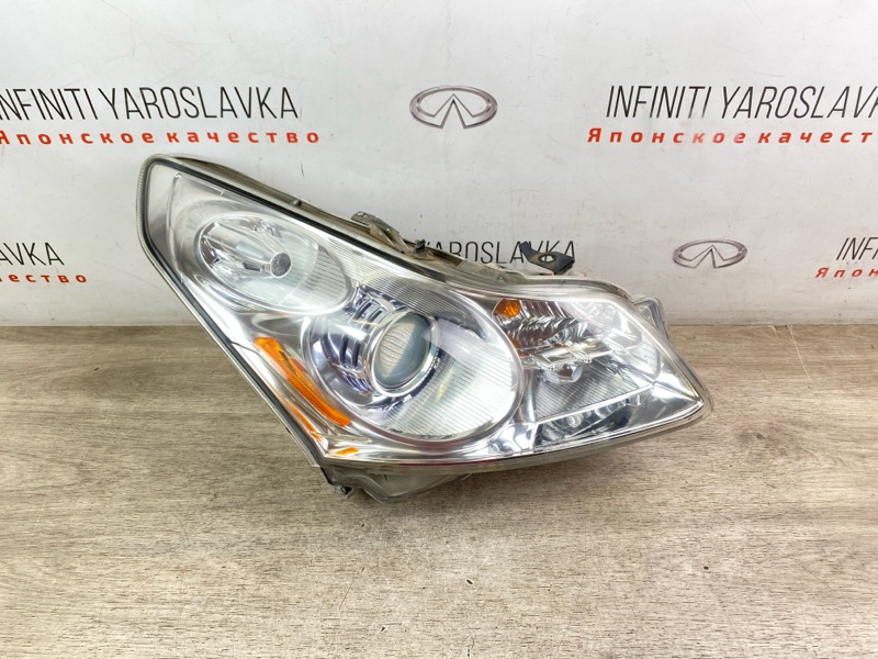 Фара ксенон передняя правая Infiniti G35 G37 2008 V36 VQ25HR 26010JK00D контрактная