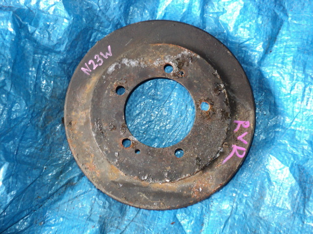 Тормозной диск задний MITSUBISHI RVR N23W контрактная