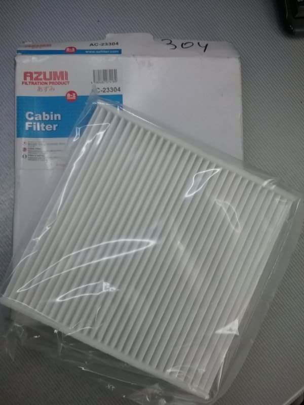 Фильтр салона MITSUBISHI 3G83 AC-23304 новая